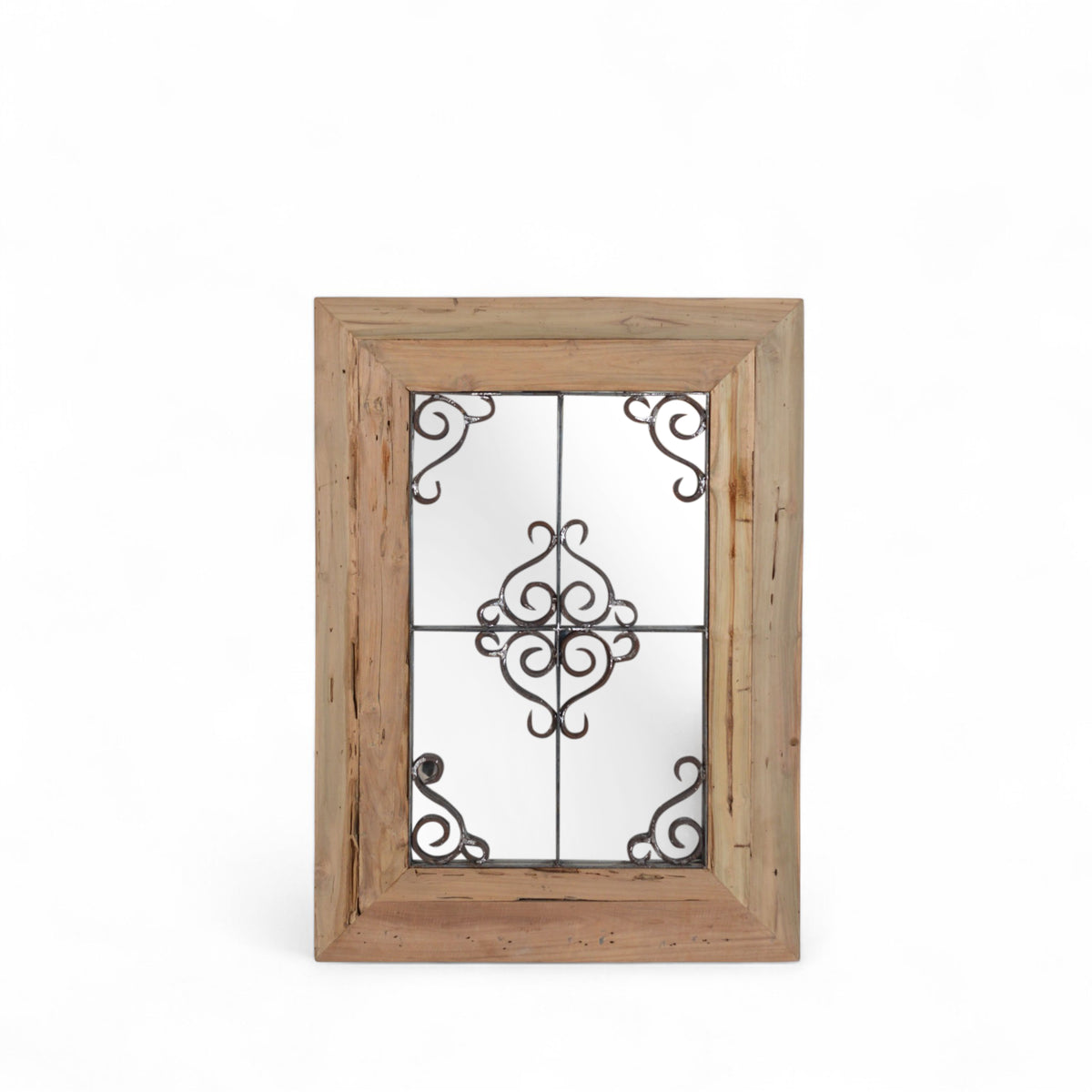 Hita Concept Tik Natural Ayna 5x85x110 cm
