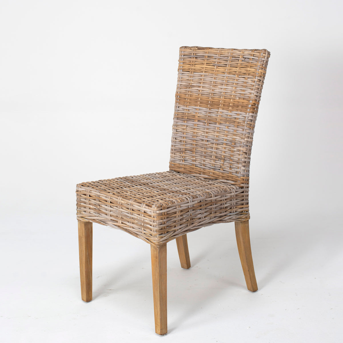 Hita Concept Siyah Rattan Sandalye 45x45x95 cm